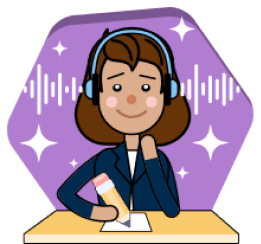 मधुमक्खी गेम के माध्यम से भाषा सीख रही है